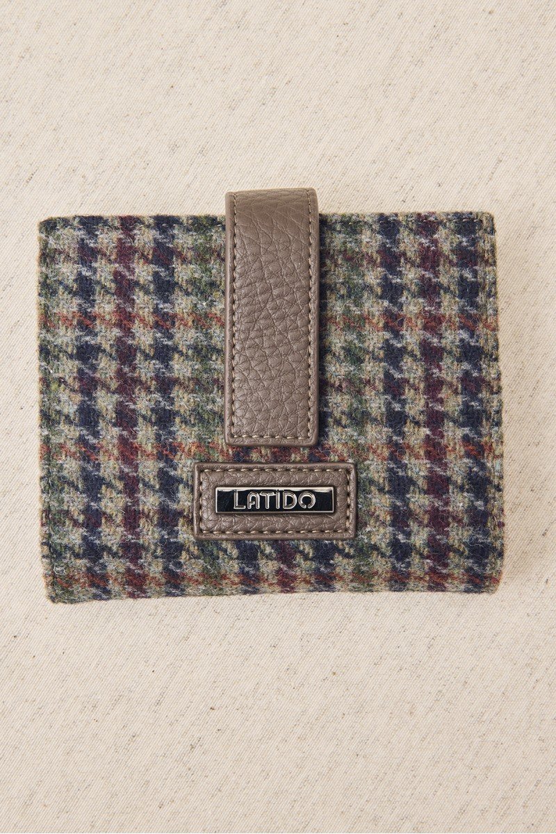 CARTERA MONEDERO TEJIDO GALES