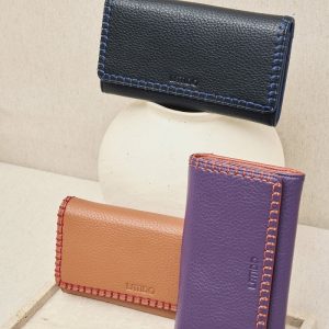 CARTERA MONEDERO GRANDE CON RIBETE