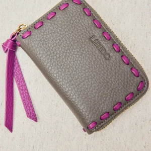 CARTERA MONEDERO PEQUEÑA CON RIBETE