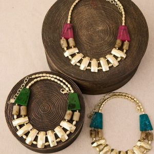 COLLAR ESLABONES GEOMÉTRICOS