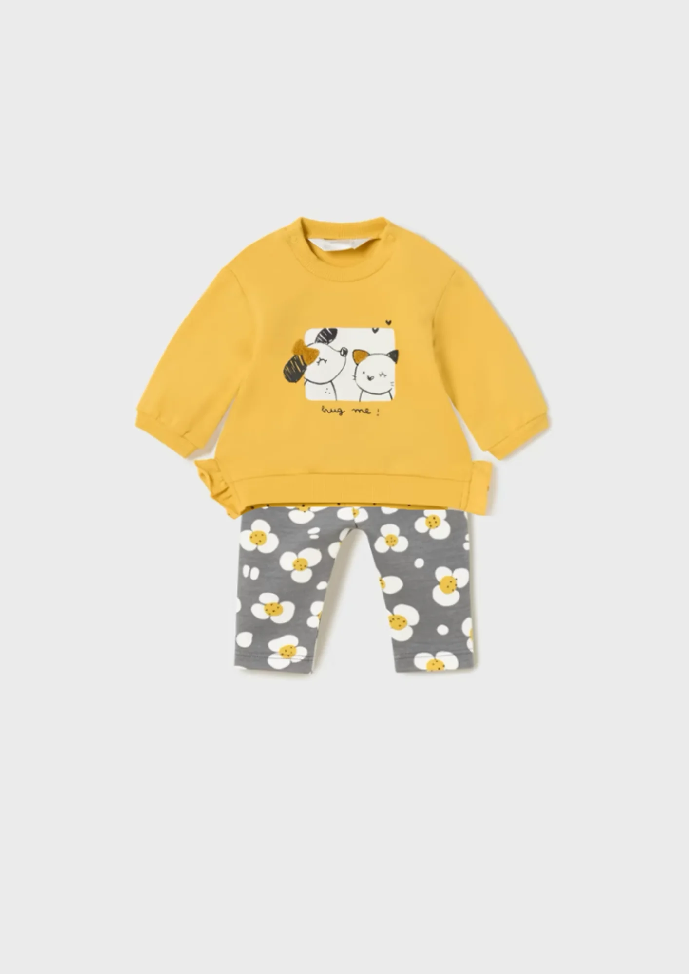 Conj. Leggings "honey" flores