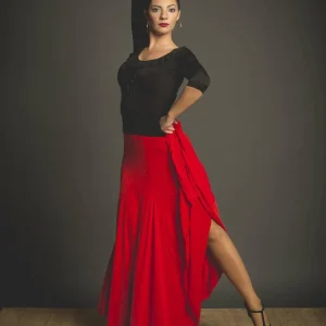 Falda de ensayo de flamenco para niños CALA de Davedans