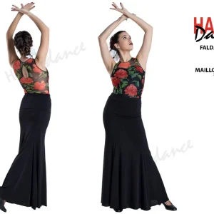 FALDA FLAMENCO EF320 PERSONALIZADA Happy Dance
