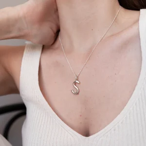 COLGANTE INICIAL SMALL | PLATA