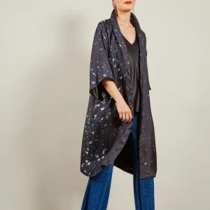 KIMONO LARGO LENTEJUELAS