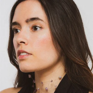 CHOKER LAINE | MORADO