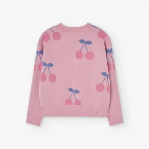 SUETER CHERRIES LIGHT PINK