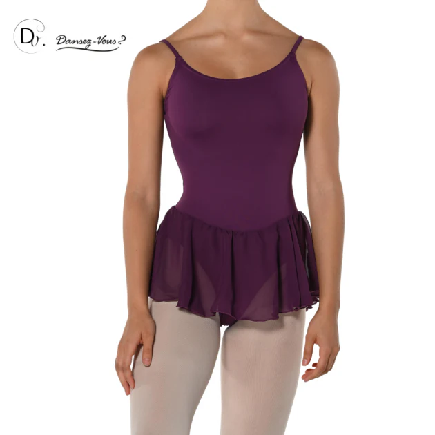 Maillot de tirantes con falda LUNA INFANTIL de Dansez-Vous - Imagen 5