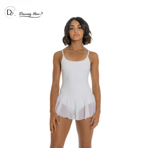Maillot de tirantes con falda LUNA ADULTOS de Dansez-Vous