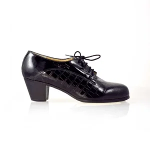 Zapato de flamenco M74 BLUTCHER CABALLERO de Begoña Cervera