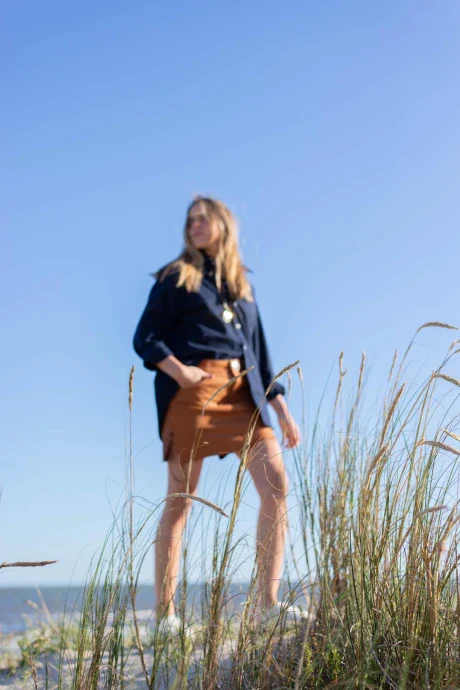 FALDA CRAWFORD MINI - CAMEL - Imagen 5