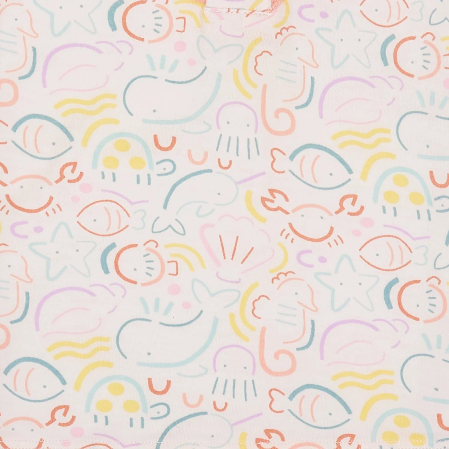 SO-FISH-TICATED MAGNETIC MODAL FOOTIE + COVERALL - Imagen 5