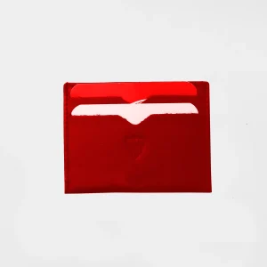 Tarjetero Sevilla FC rojo piel