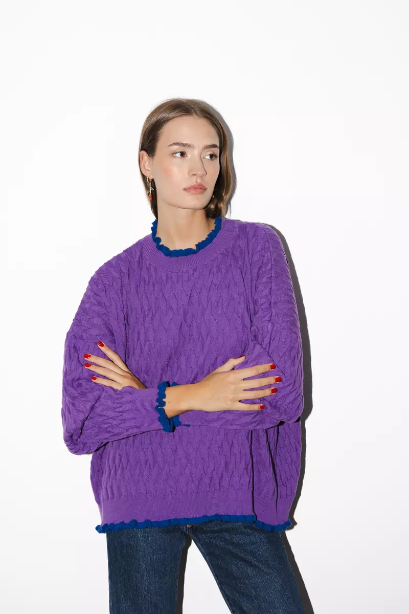 JERSEY CIRCO VIOLETA - Imagen 3