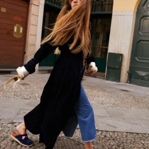 ABRIGO VELVET | AZUL