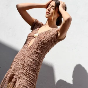 VESTIDO CANDE SEXY | MARRON