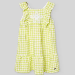 VESTIDO INFANTIL SEERSUCKER "PEONZA"