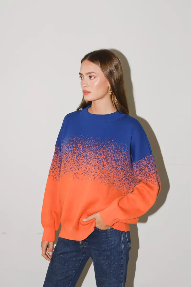 JERSEY SUGAR AZUL & NARANJA